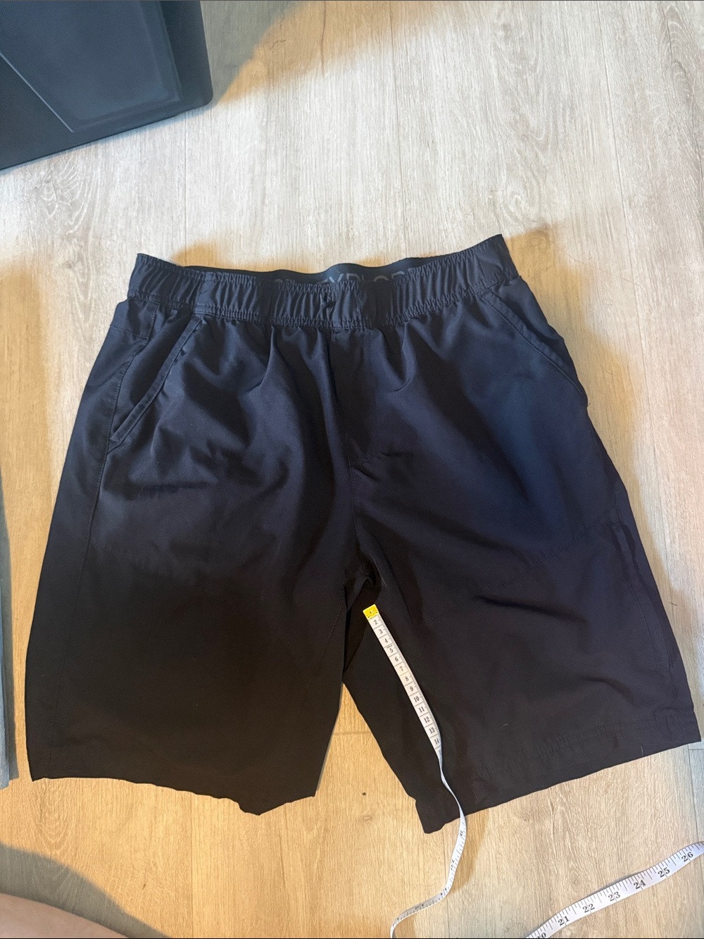 Gerry Men's Black Athletic Shorts with Elastic Waist
